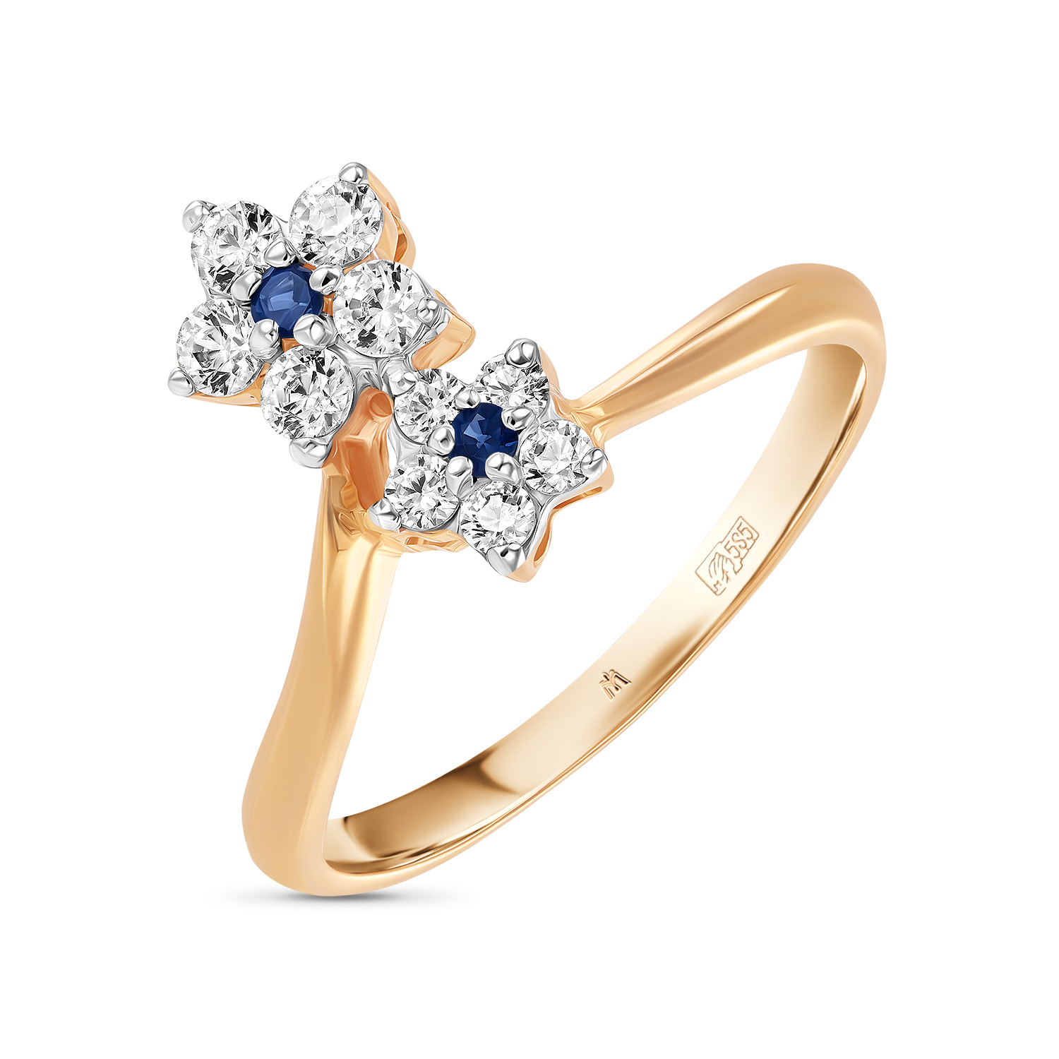 Кольцо с сапфирами и фианит, Красный;красно-белый, Кольцо с сапфирами и фианит 
Кольцо с сапфирами и фианит, Красный;красно-белый, Кольцо с сапфирами и фианит