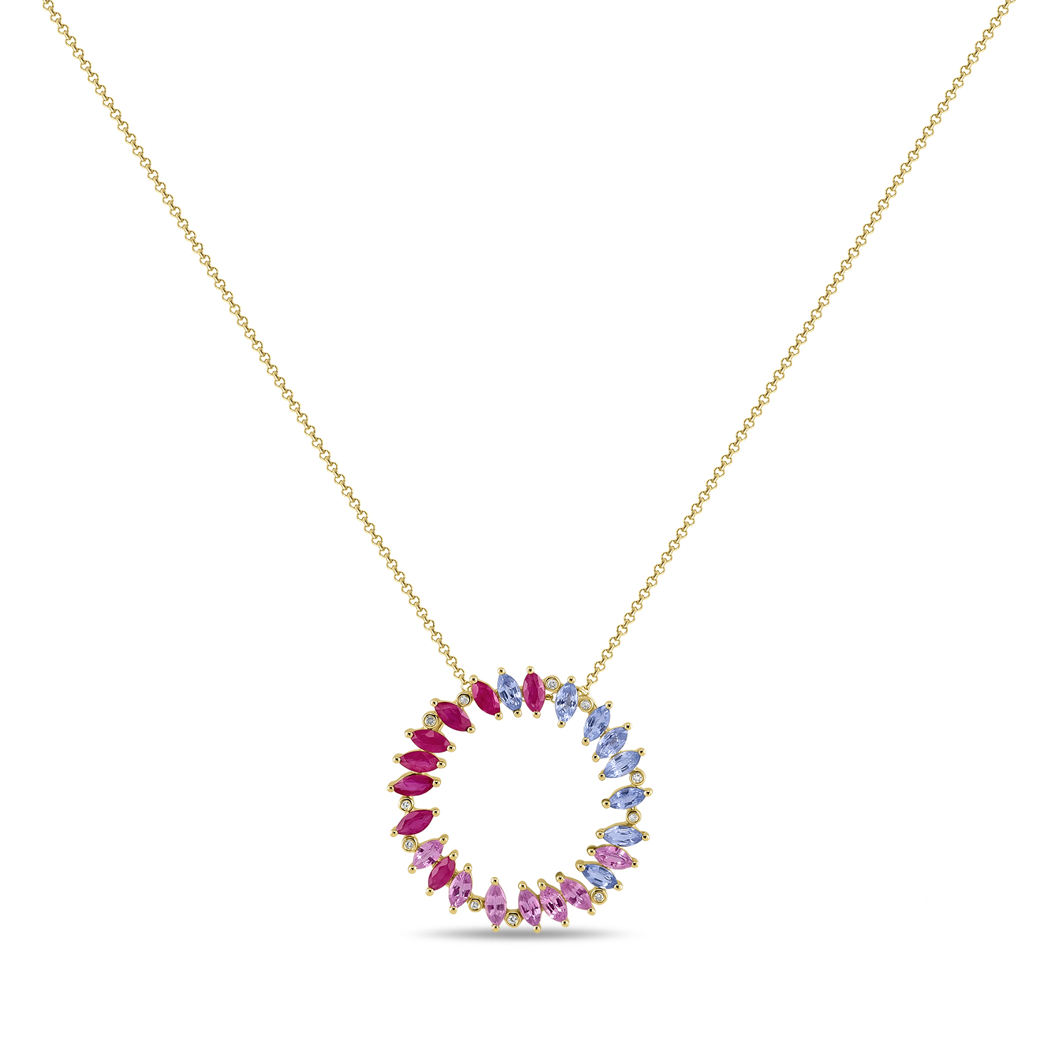 Колье с бриллиантами, рубинами и цветными сапфирами, Желтый, Колье с бриллиантами, рубинами и цветными сапфирами
Колье с бриллиантами, рубинами и цветными сапфирами, Желтый, Колье с бриллиантами, рубинами и цветными сапфирами