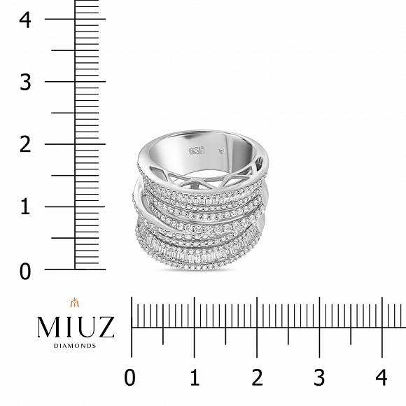 Кольцо с бриллиантами R4211-RG4720WDI1 - Фото 2