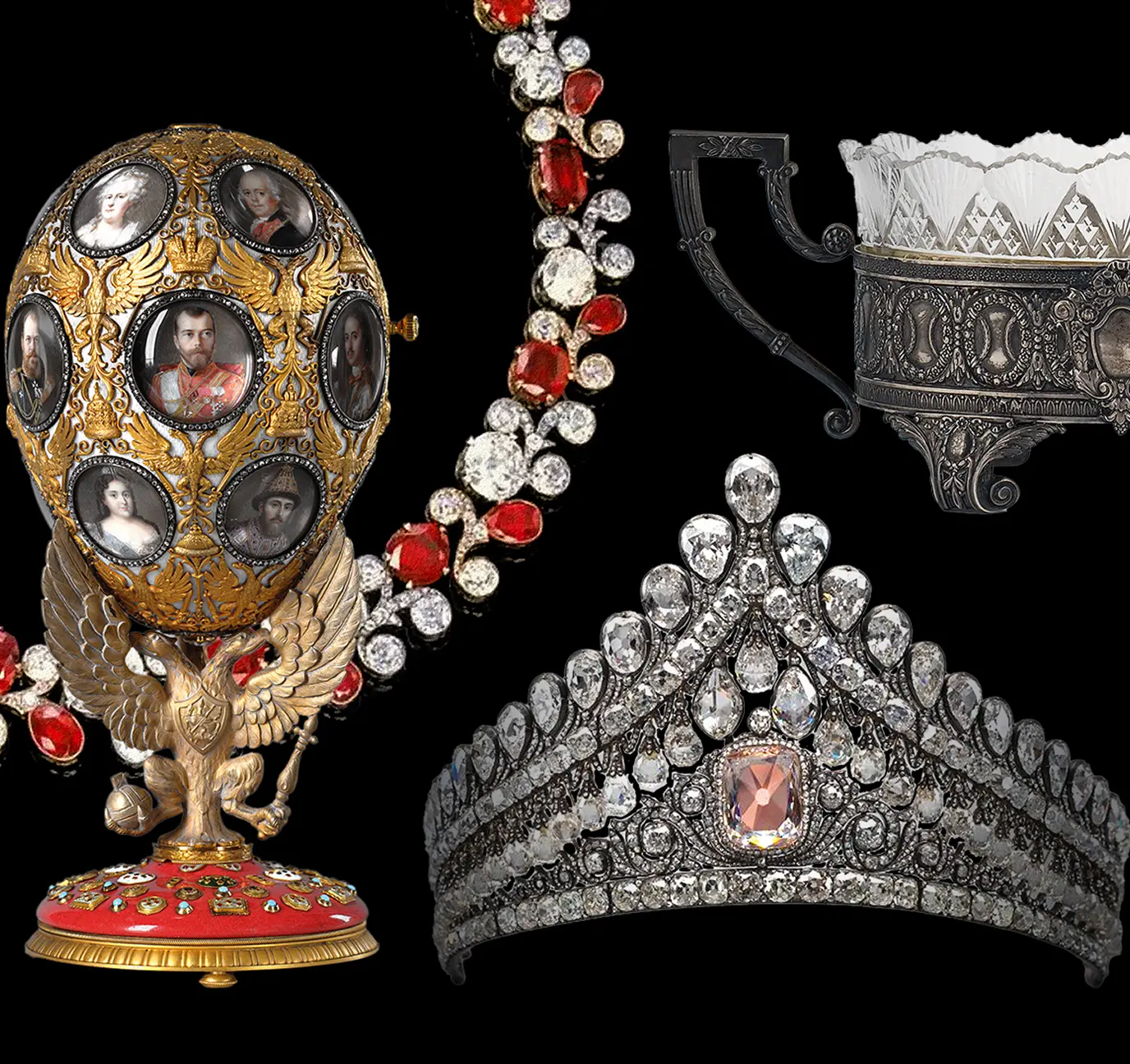 Произведения ювелирного искусства российских мастеров XIX - XX веков