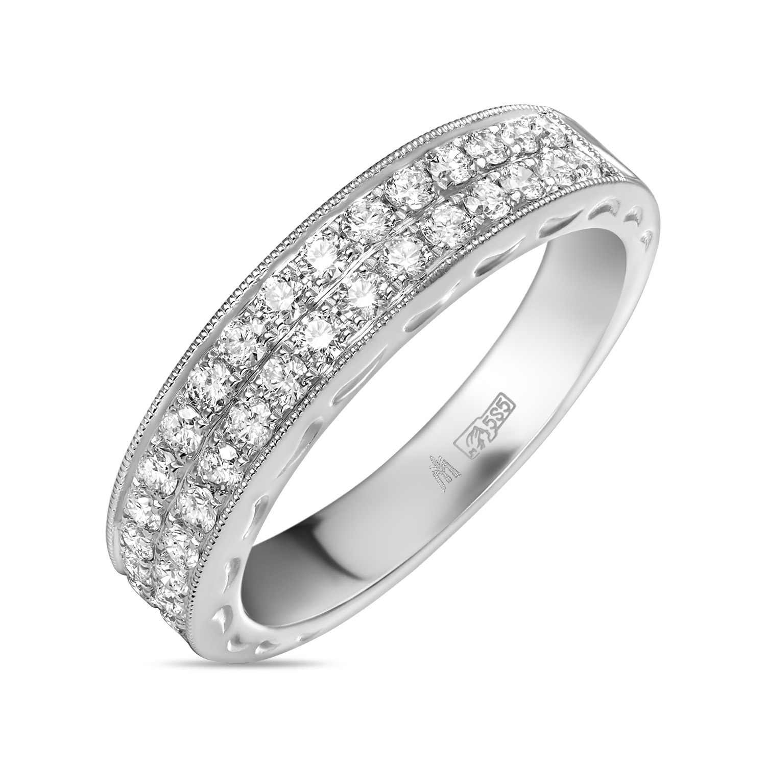

Кольцо МЮ3, Кольцо с бриллиантами Артикул: R97-CR3768