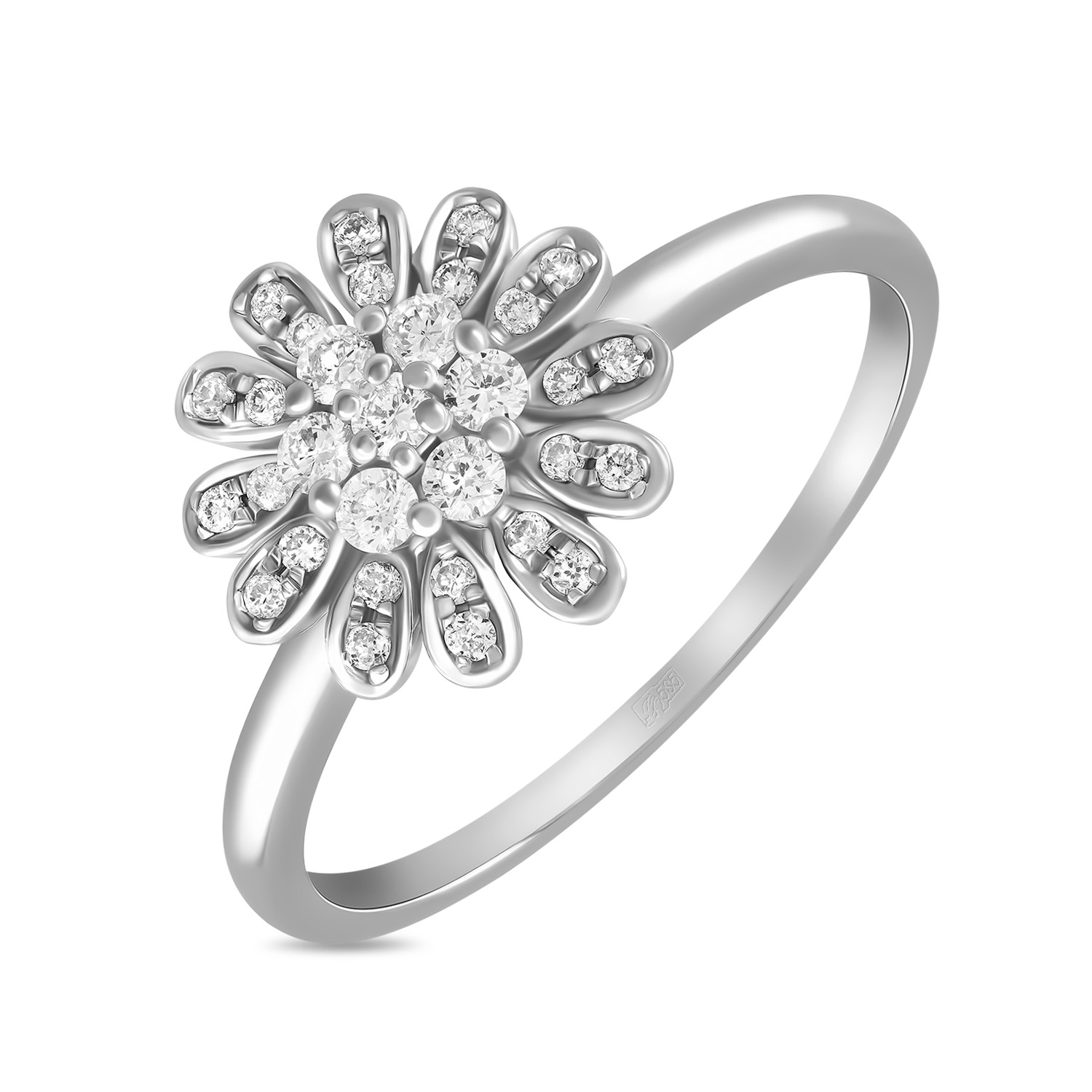 

Кольцо МЮ3, Кольцо с бриллиантами Артикул: R77-R53276