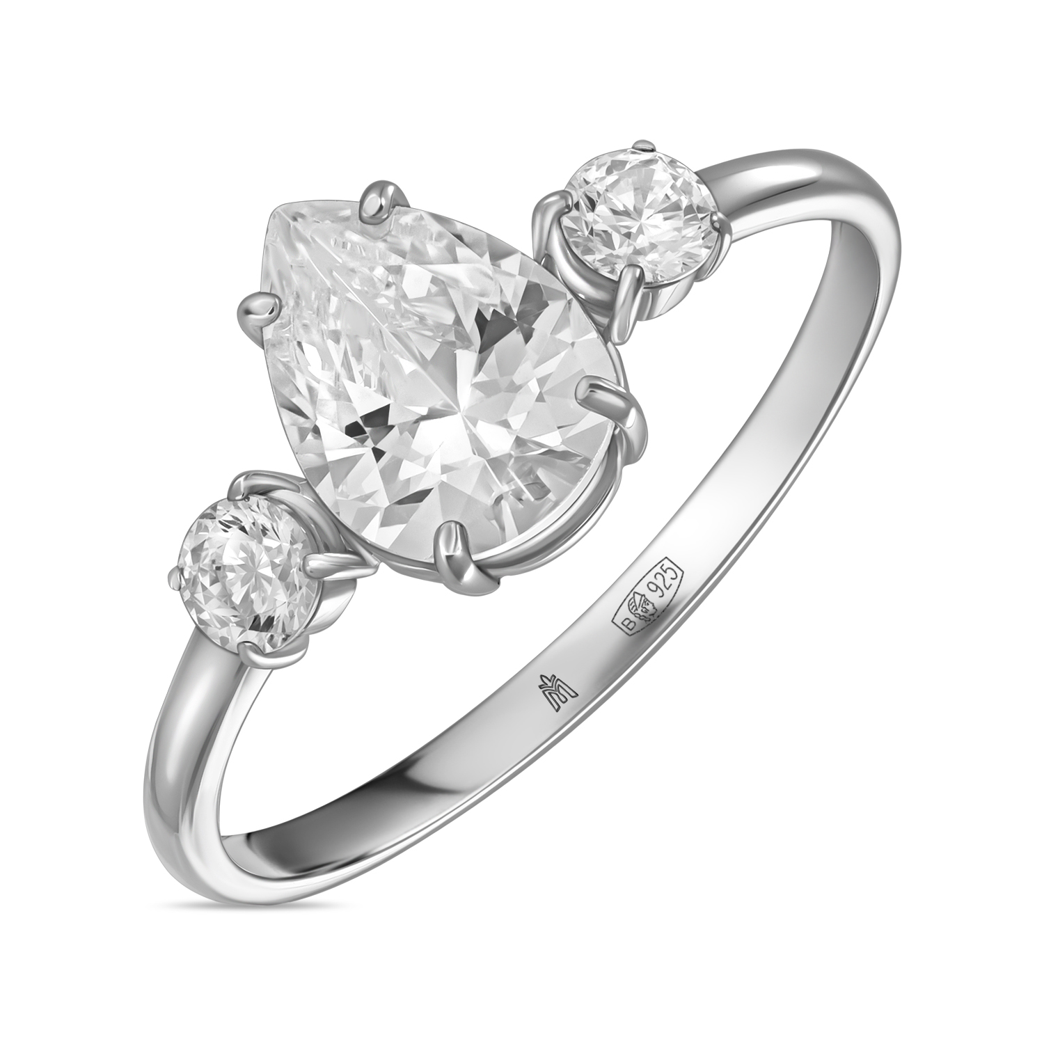 

Кольцо МЮ3, Кольцо с фианитами Артикул: R2050-1101174-00775