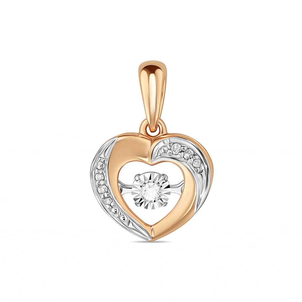 Подвеска с бриллиантами