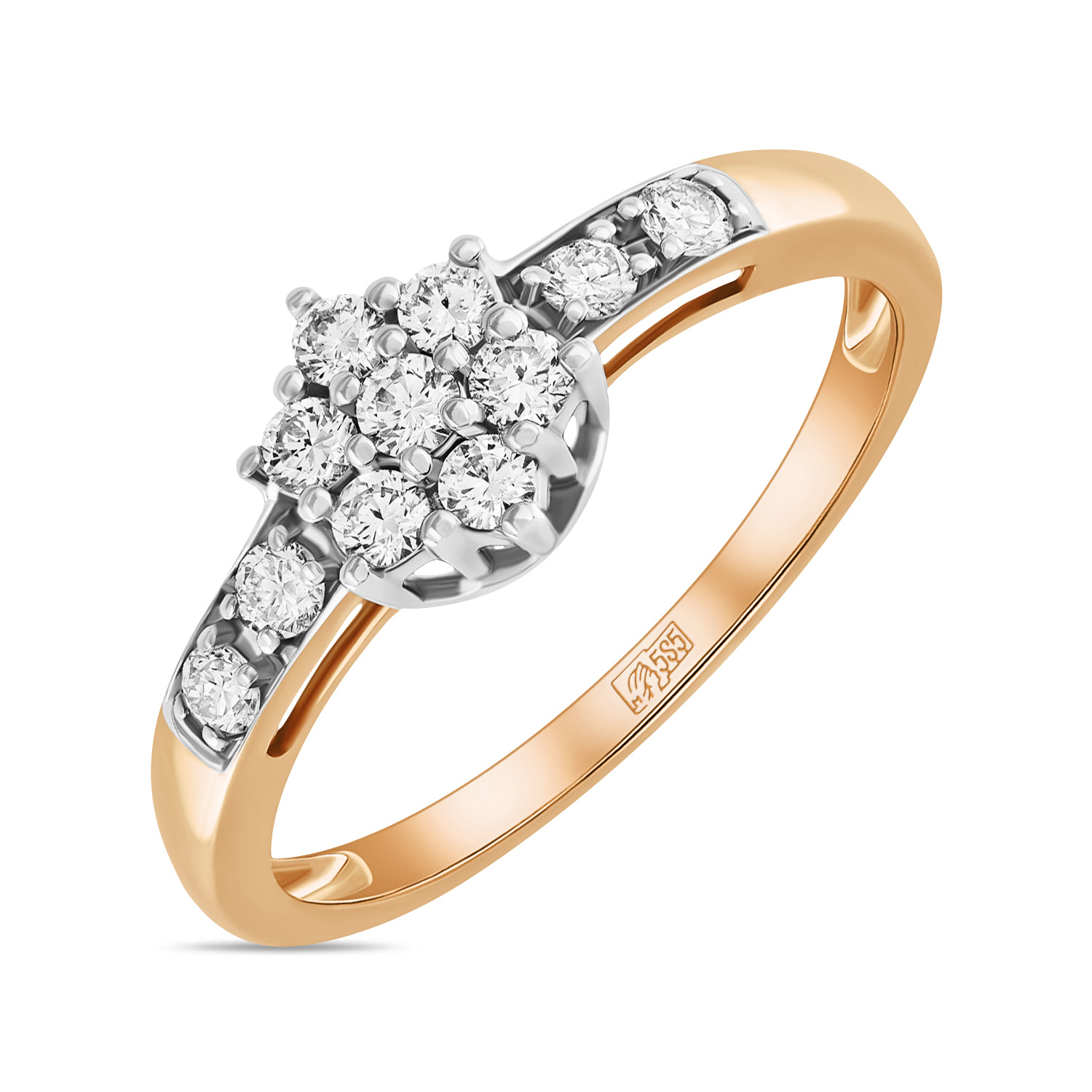 

Кольцо МЮ3, Кольцо с бриллиантами Артикул: R4143-CRA-1058