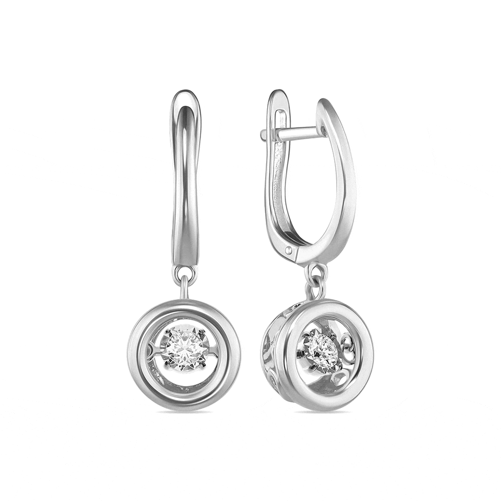 Серьги с бриллиантами