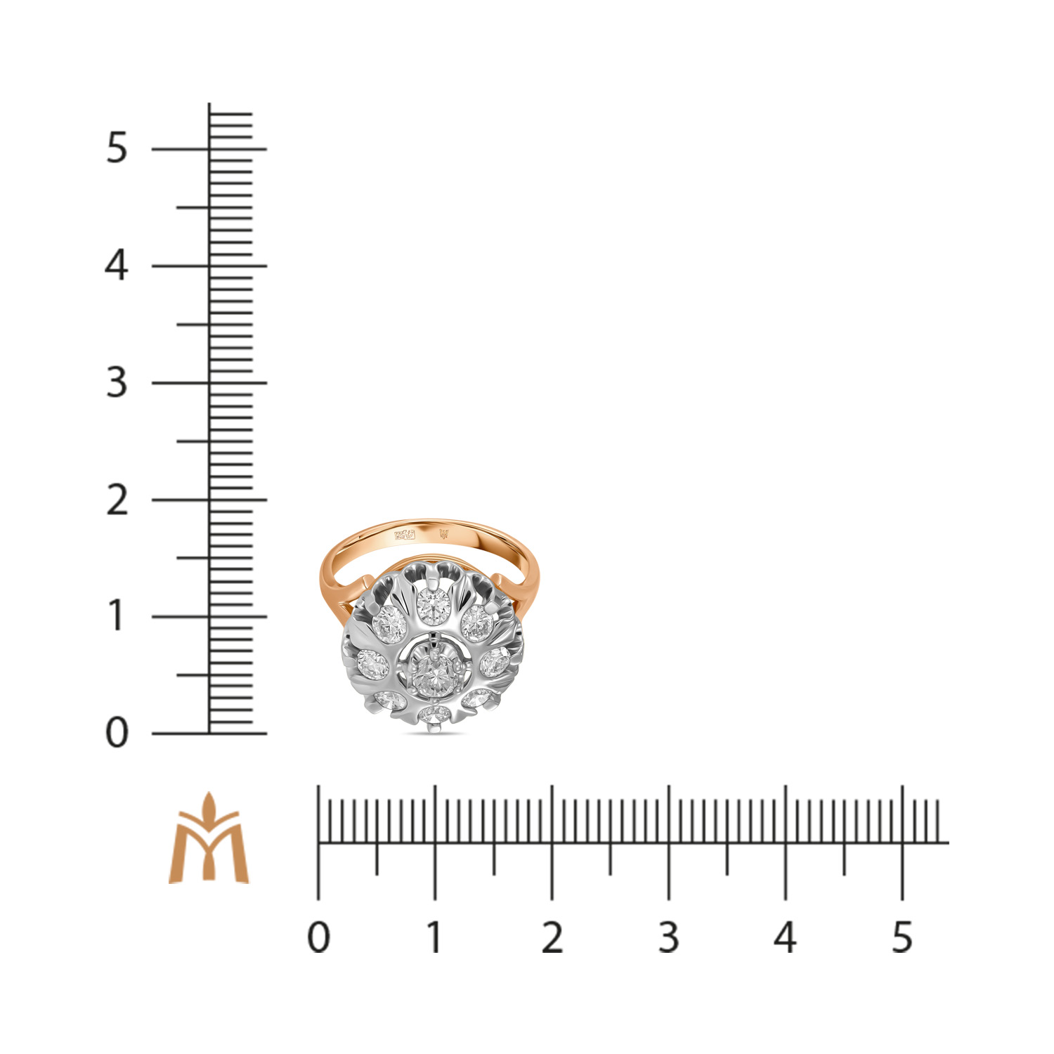 

Кольцо МЮ3, Кольцо с бриллиантами Артикул: R01-35406-66