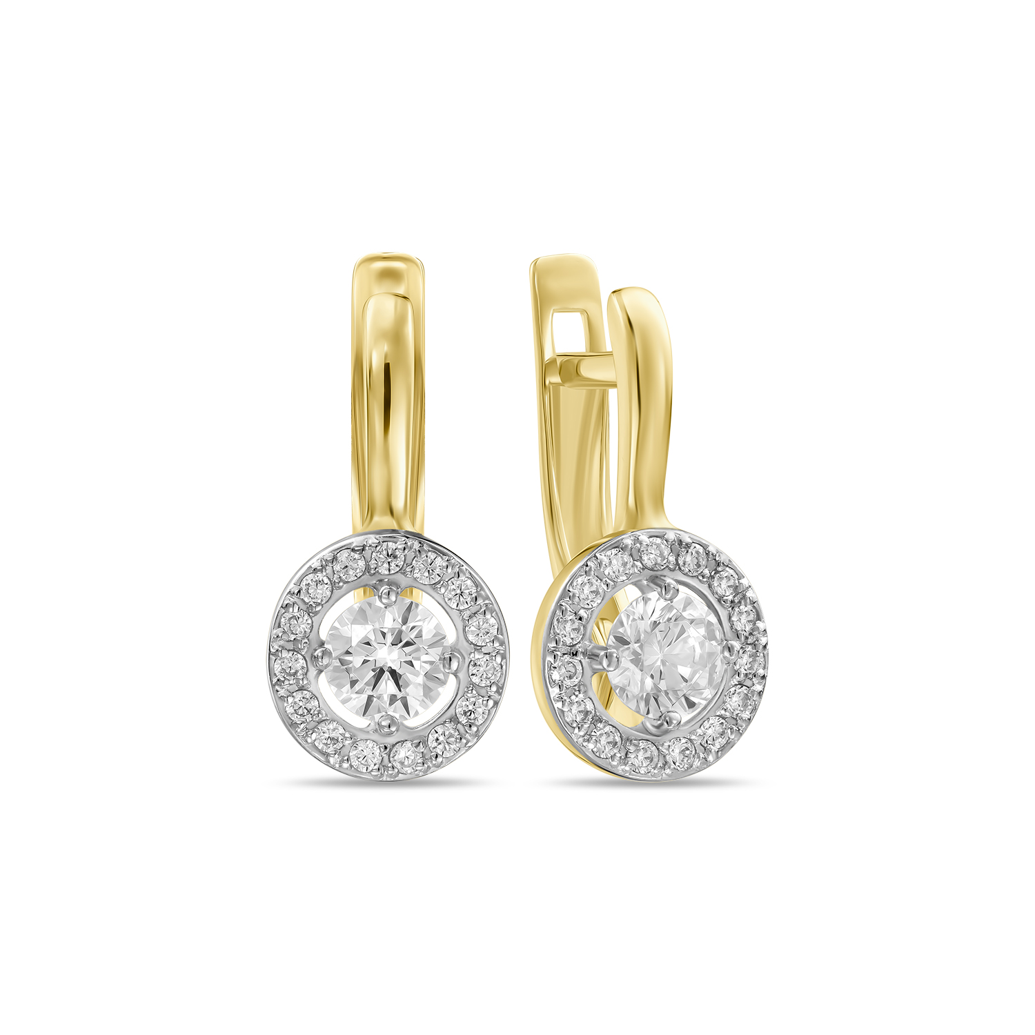 Серьги МЮЗ Серьги с фианитами