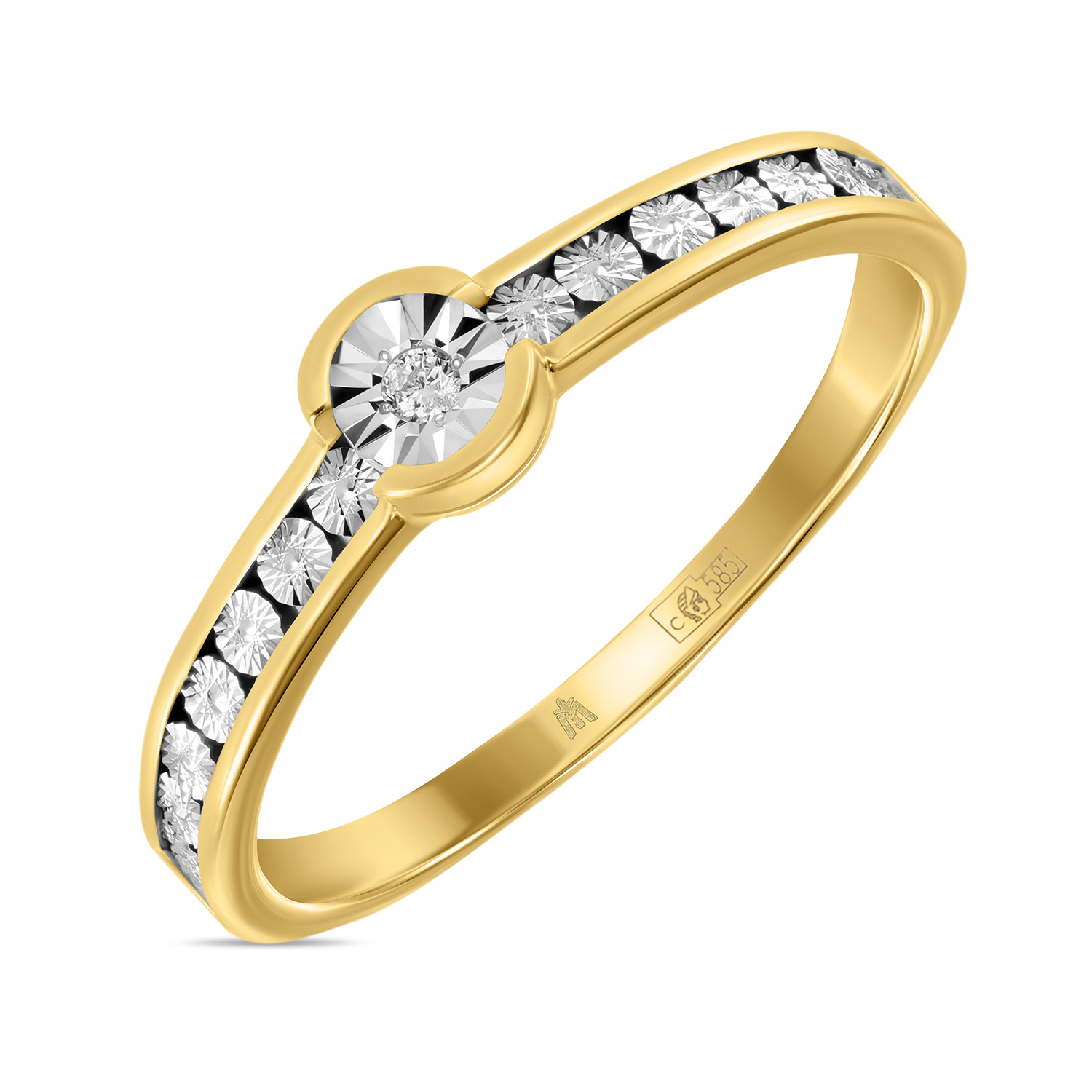 

Кольцо МЮ3, Кольцо с бриллиантом Артикул: R01-PL-33991