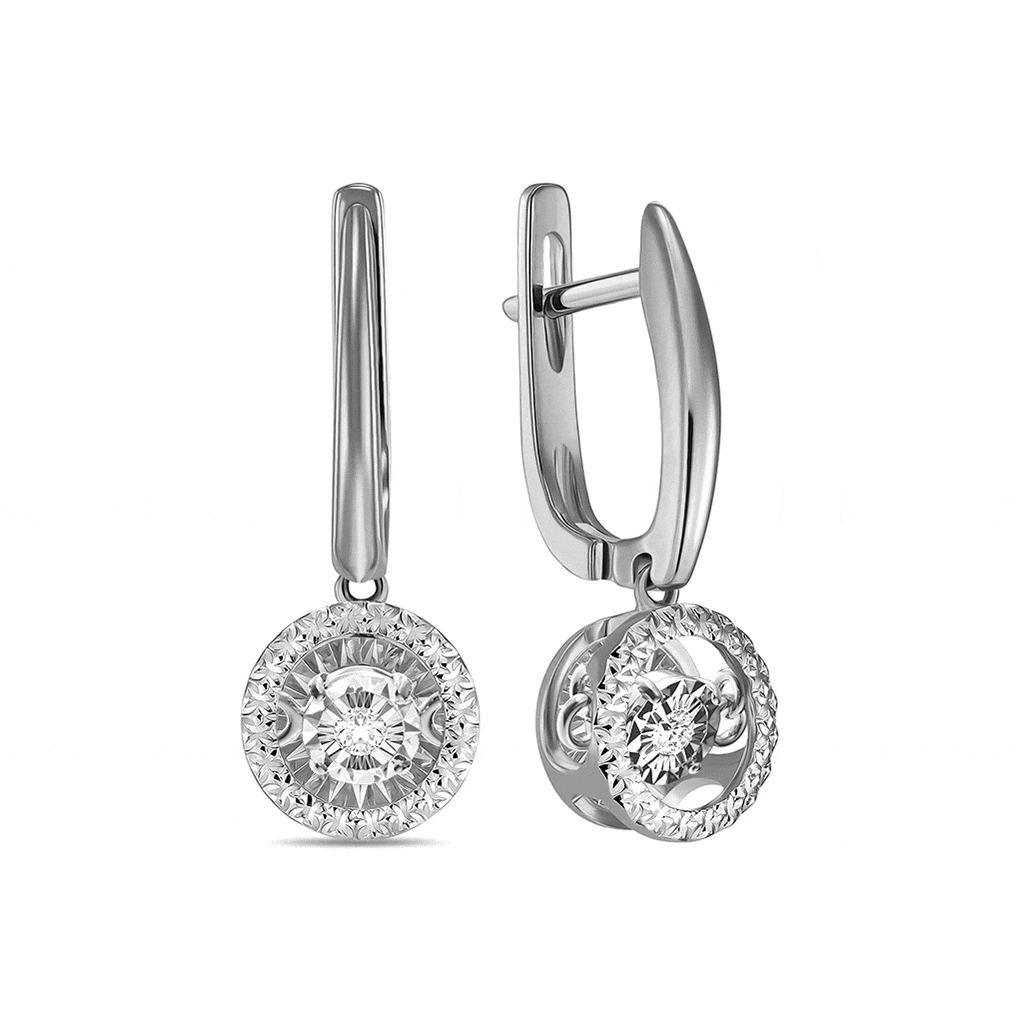 Серьги с бриллиантами