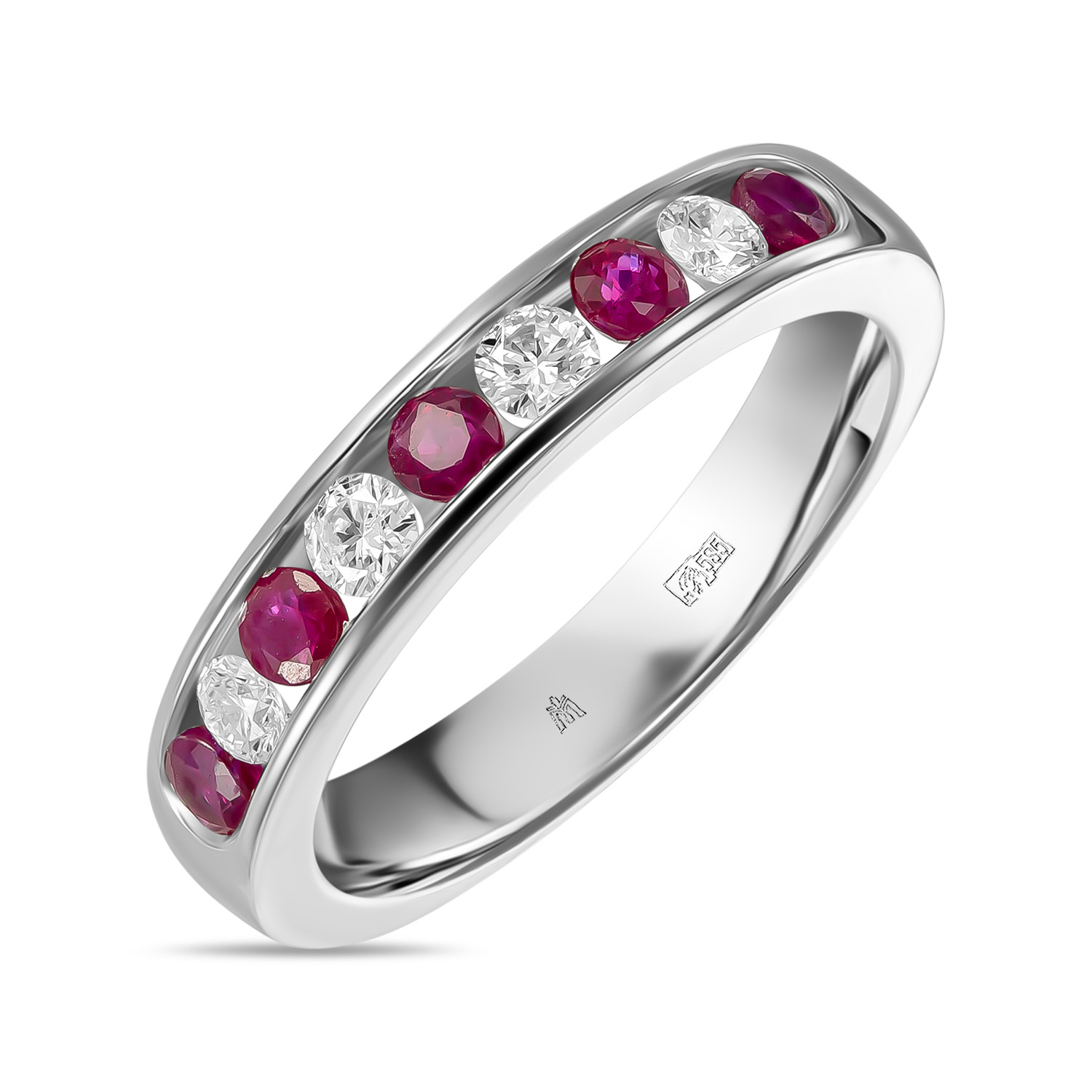 

Кольцо МЮ3, Кольцо с рубинами и бриллиантами Артикул: R755-46021R240