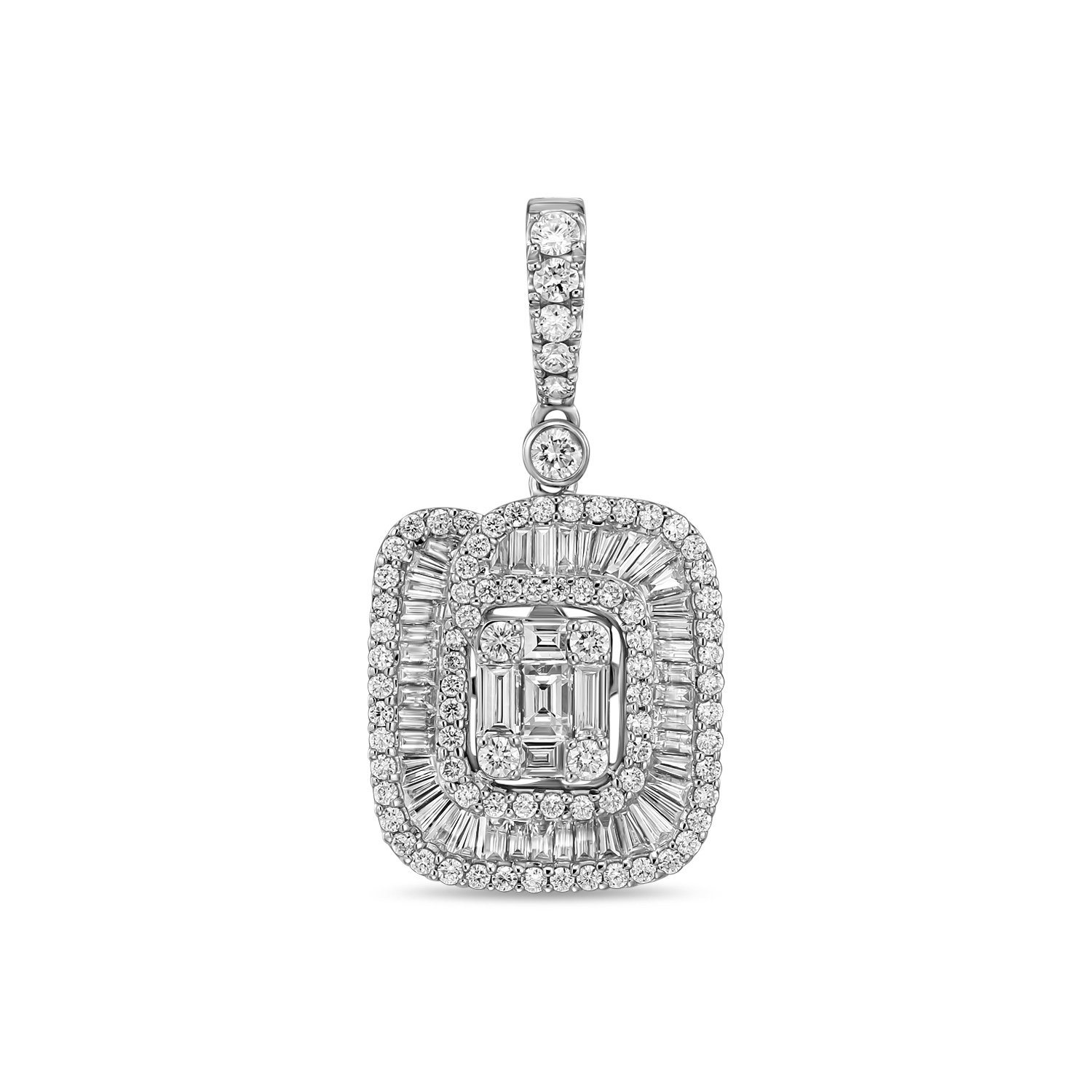 

Подвеска с бриллиантами, Белый, Подвеска с бриллиантами