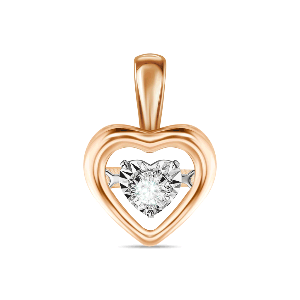 Подвеска с бриллиантом