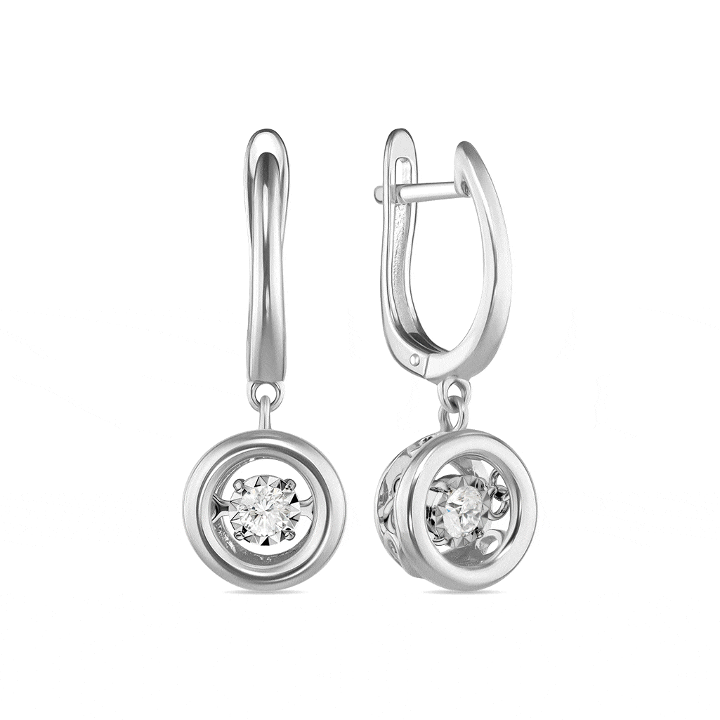 Серьги с бриллиантами