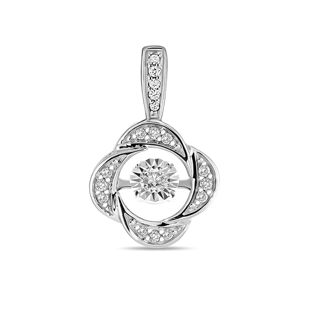 Подвеска с бриллиантами