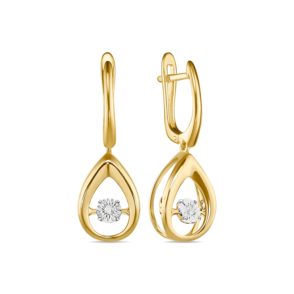 Серьги с бриллиантами