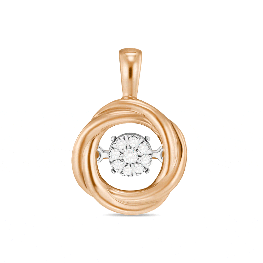 Подвеска с бриллиантами