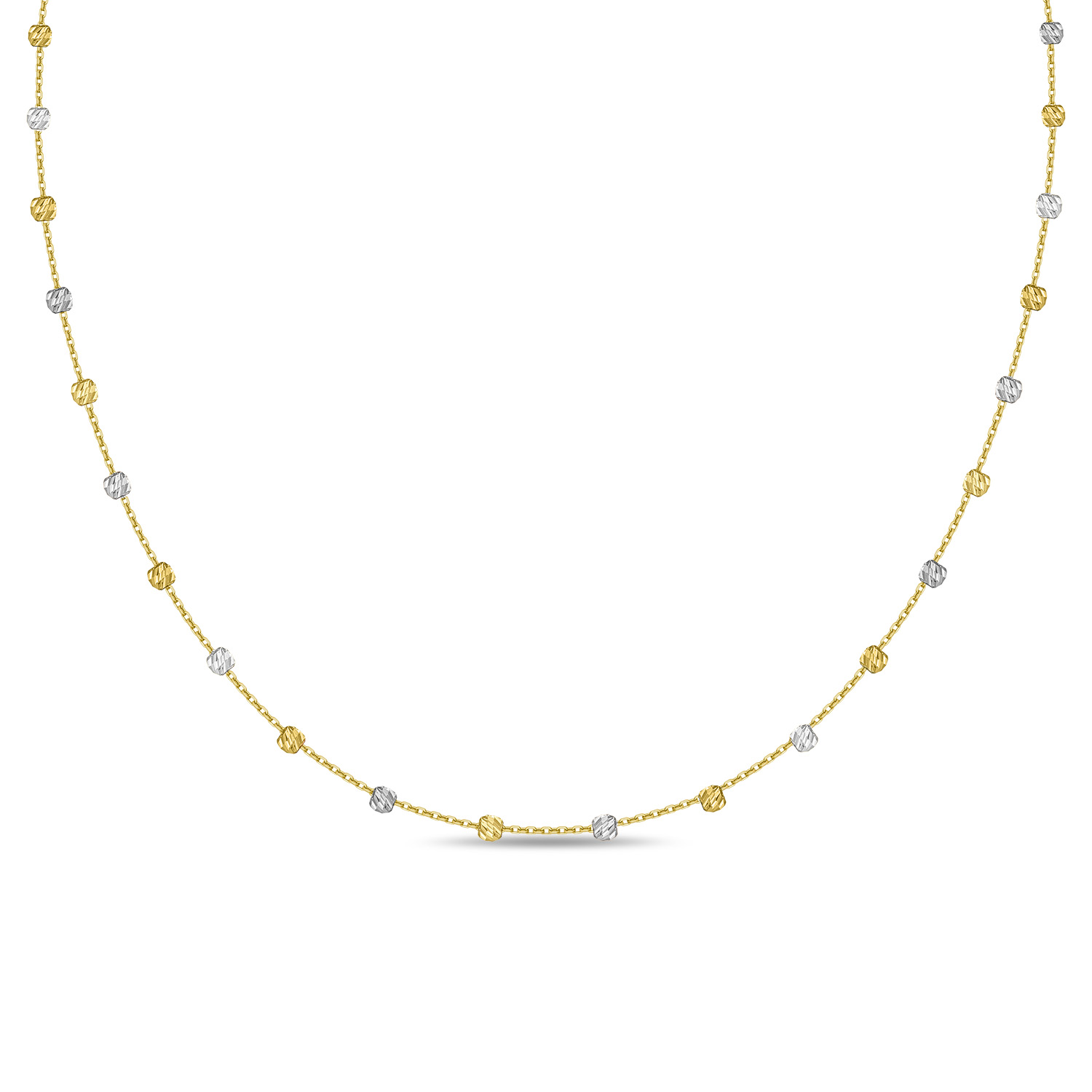 Колье Желтый, Микс, Желтый, Белый, фото 3