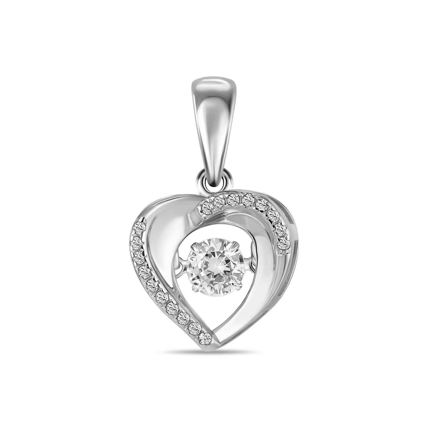 

Подвеска с фианитами