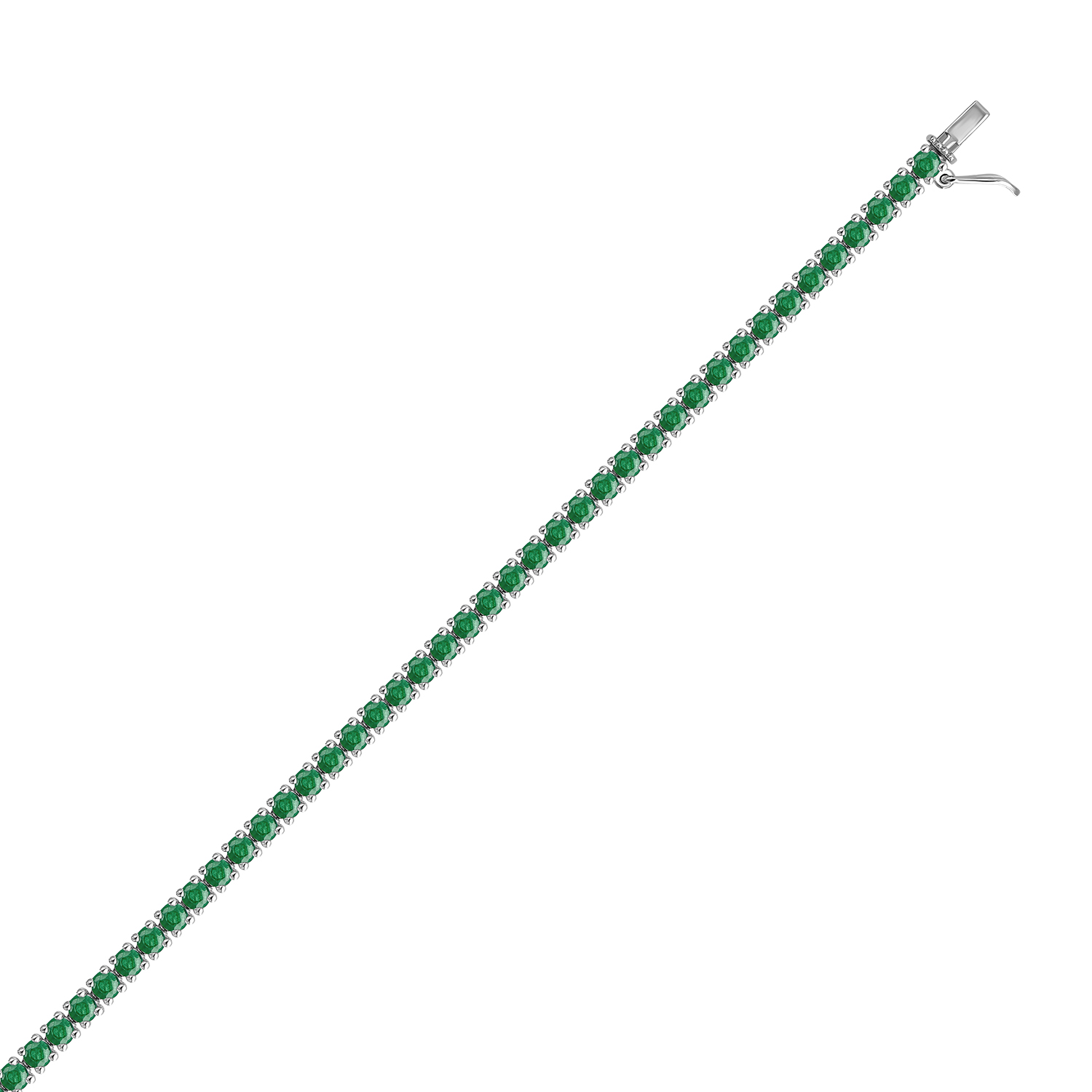 

Браслет с изумрудами Артикул: B01-35114EML