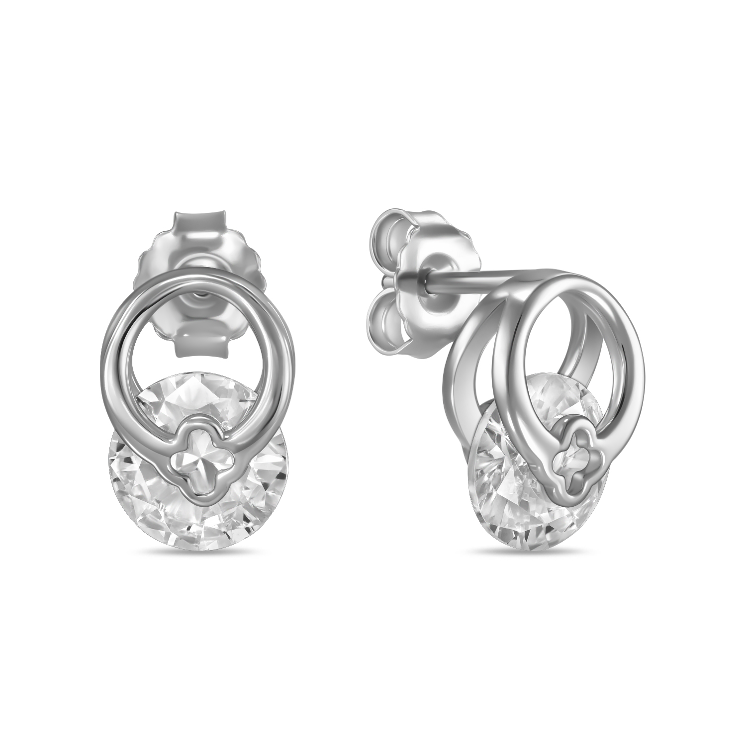 

Серьги МЮ3, Серьги с фианитами Артикул: E2036-SL-8349B