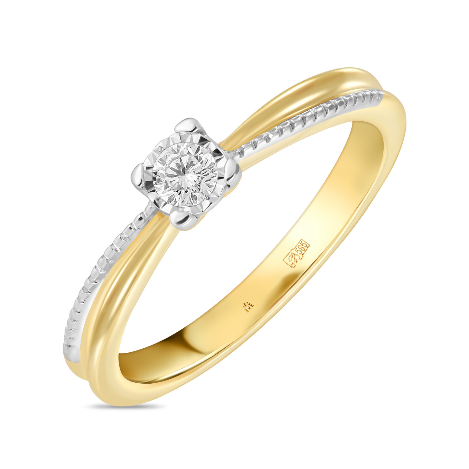 

Кольцо МЮ3, Кольцо с бриллиантом Артикул: R129-RP125121