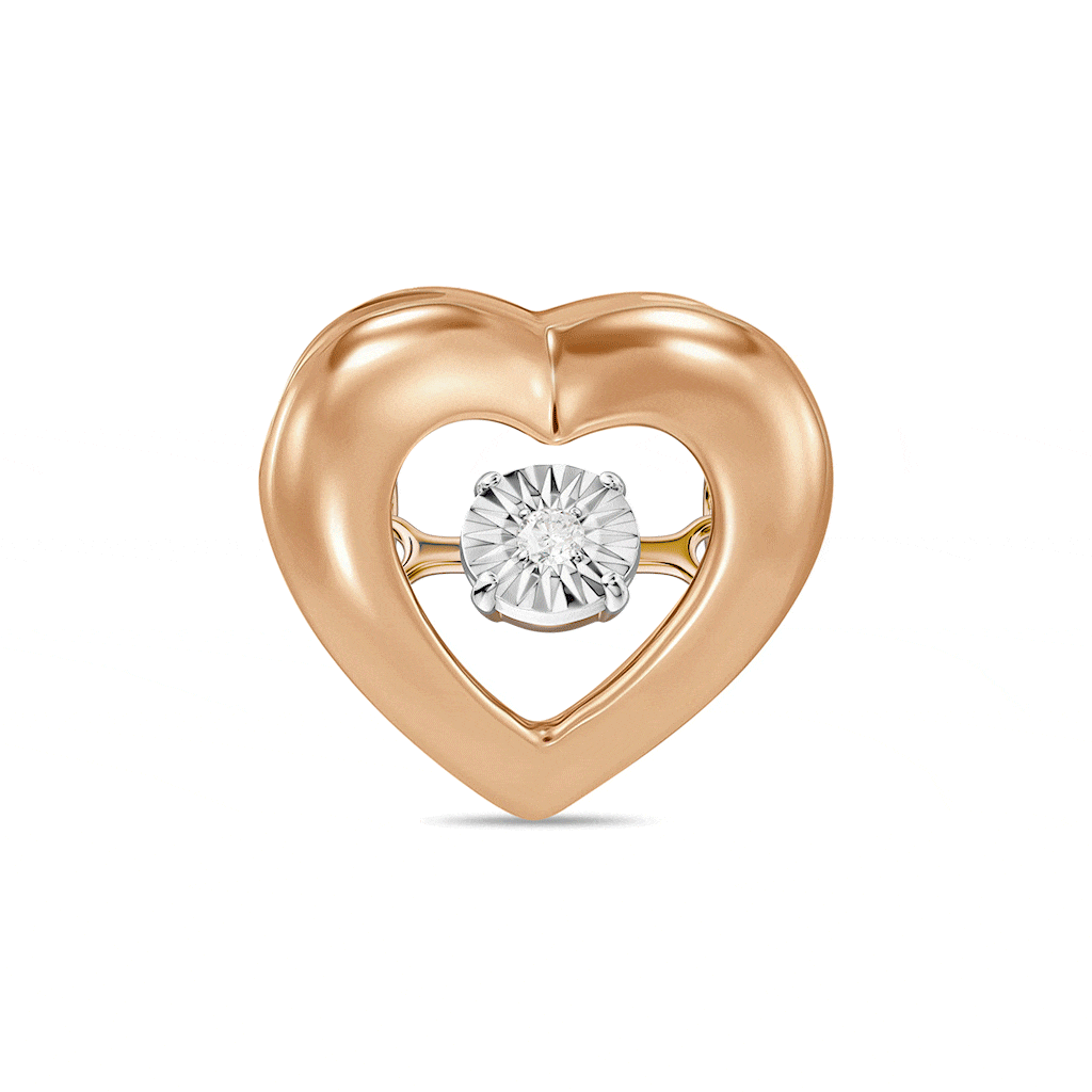 Подвеска с бриллиантом