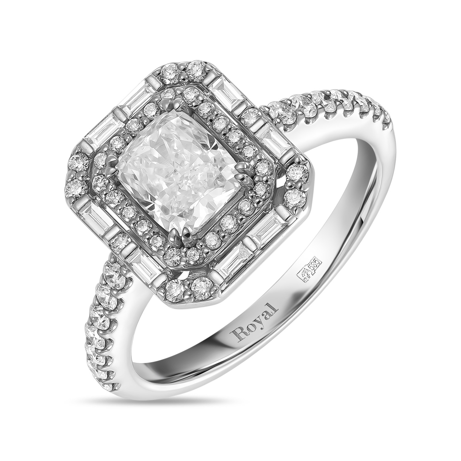 

Кольцо МЮ3, Кольцо с бриллиантами Артикул: R01-RL373-W-100-GIA