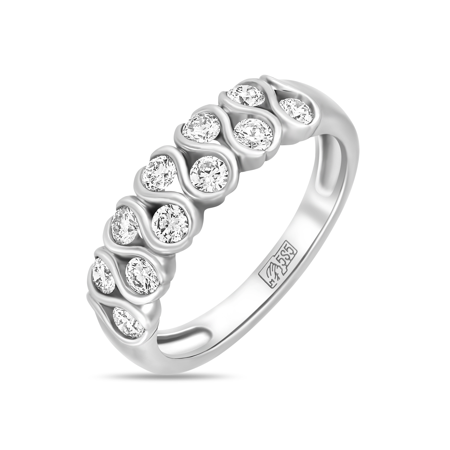 

Кольцо МЮ3, Кольцо с бриллиантами Артикул: R01-34812