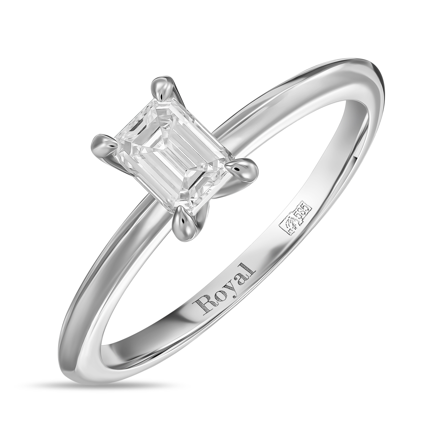 

Кольцо МЮ3, Кольцо с бриллиантом Артикул: R01-RL575-W-050