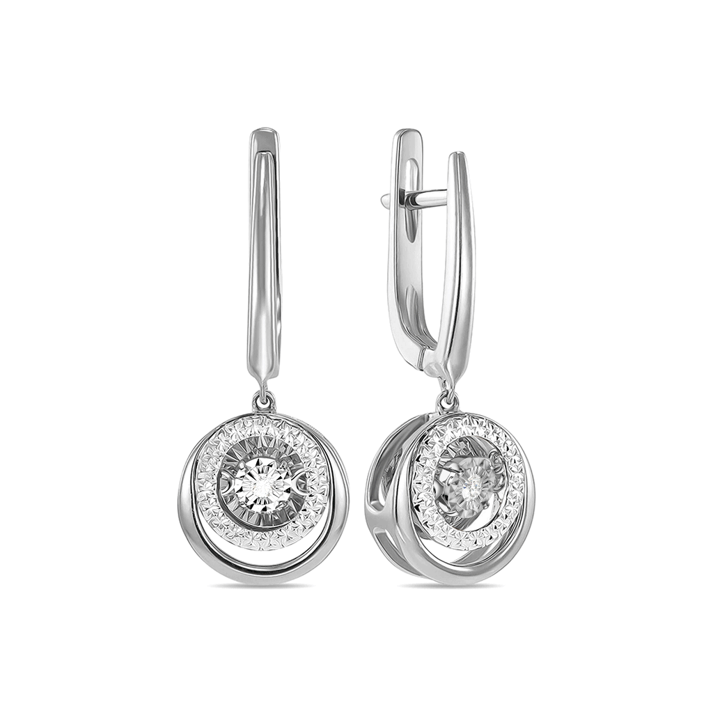 Серьги с бриллиантами