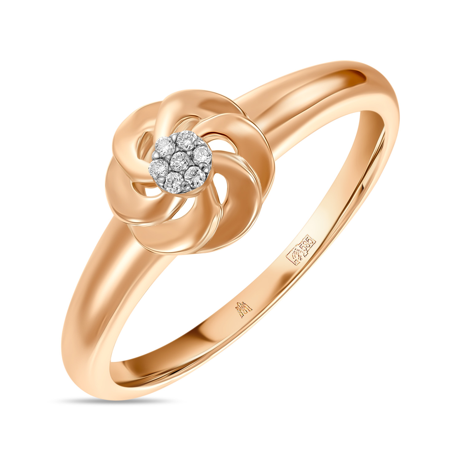 

Кольцо МЮ3, Кольцо с бриллиантами Артикул: R77-R60540