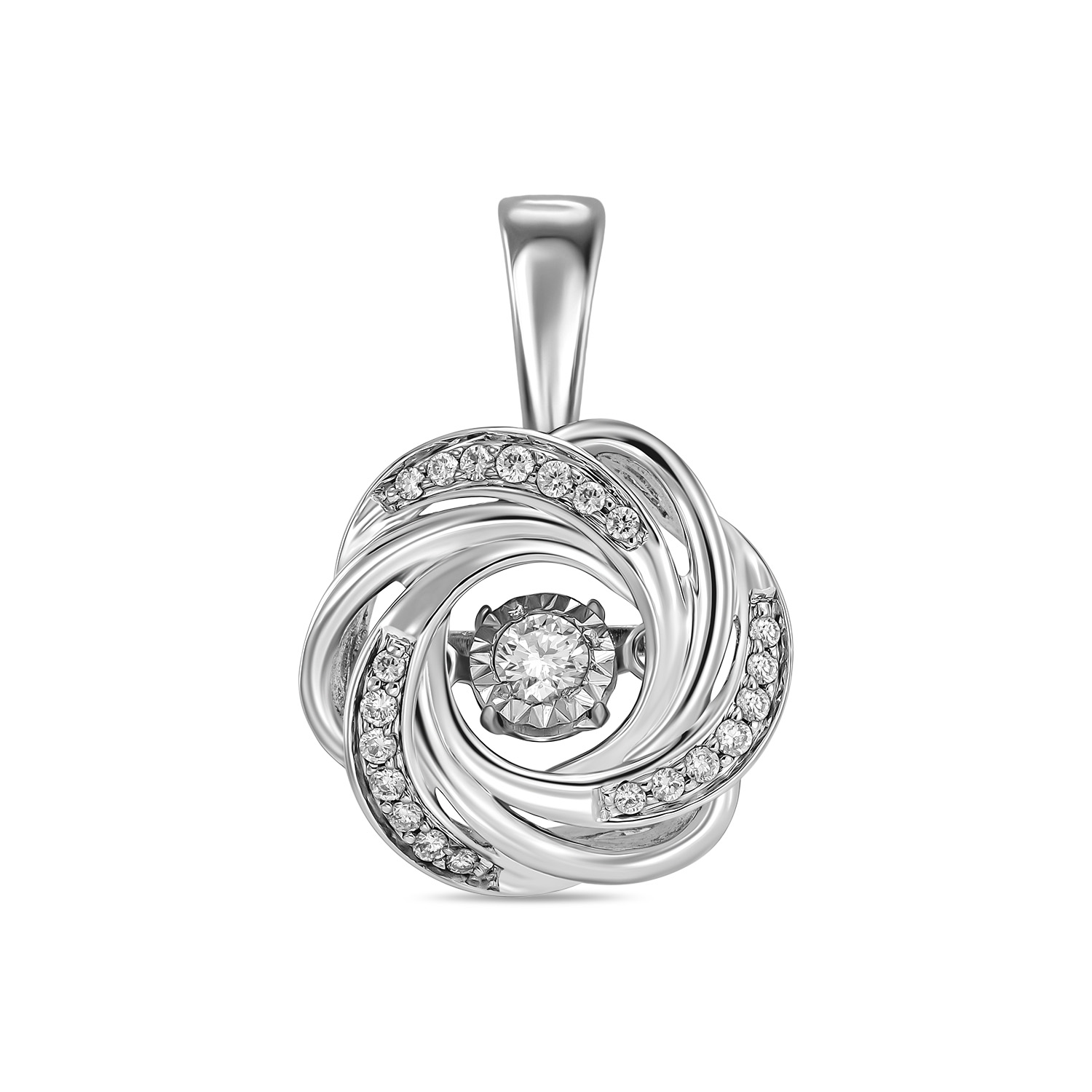 

Подвеска с бриллиантами, Белый;красный, Подвеска с бриллиантами