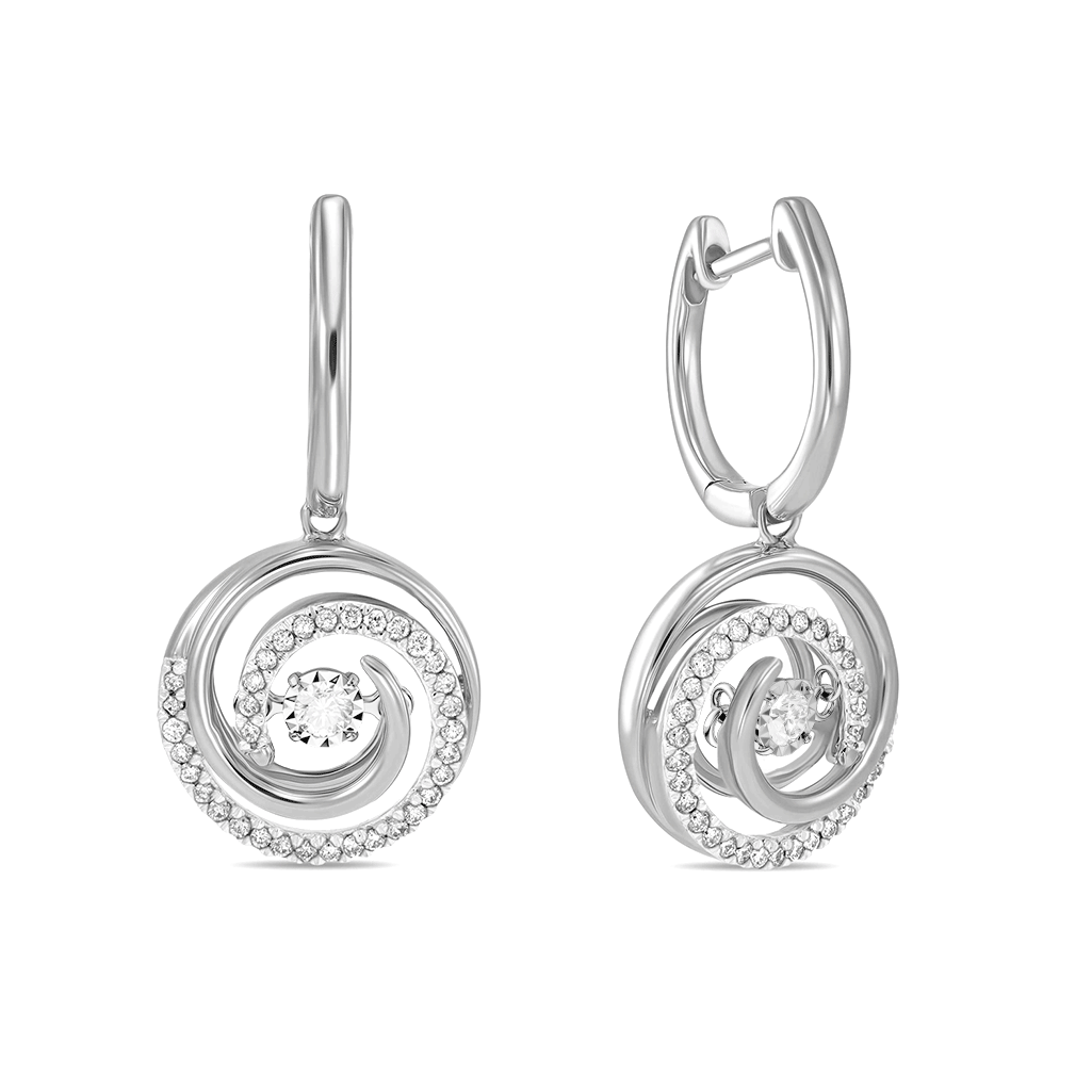 Серьги с бриллиантами