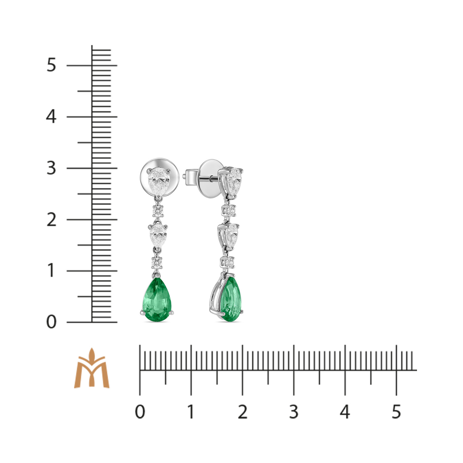 

Серьги МЮ3, Серьги с бриллиантами и изумрудами Артикул: E4195-SME-6479-EML