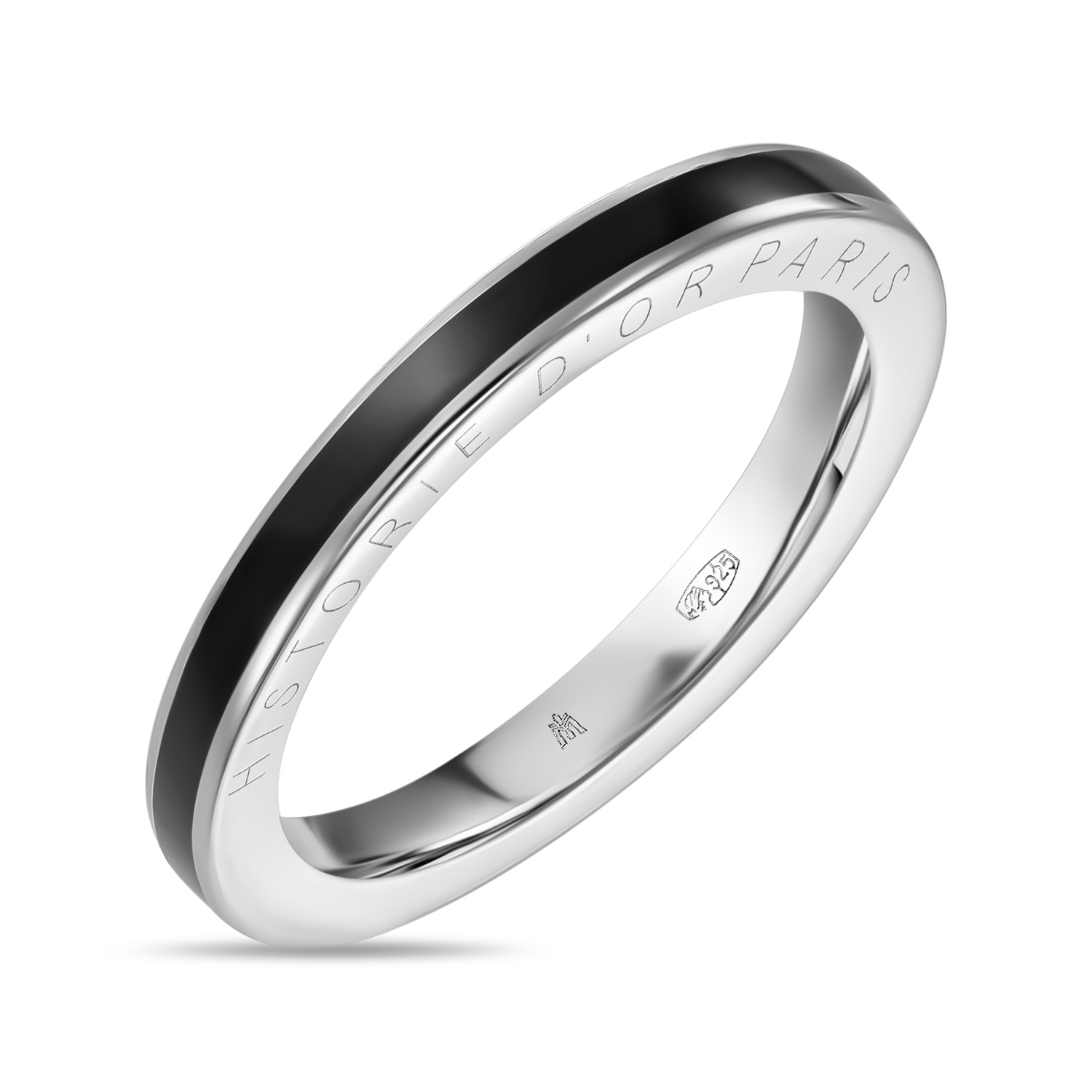 

Кольцо с эмалью