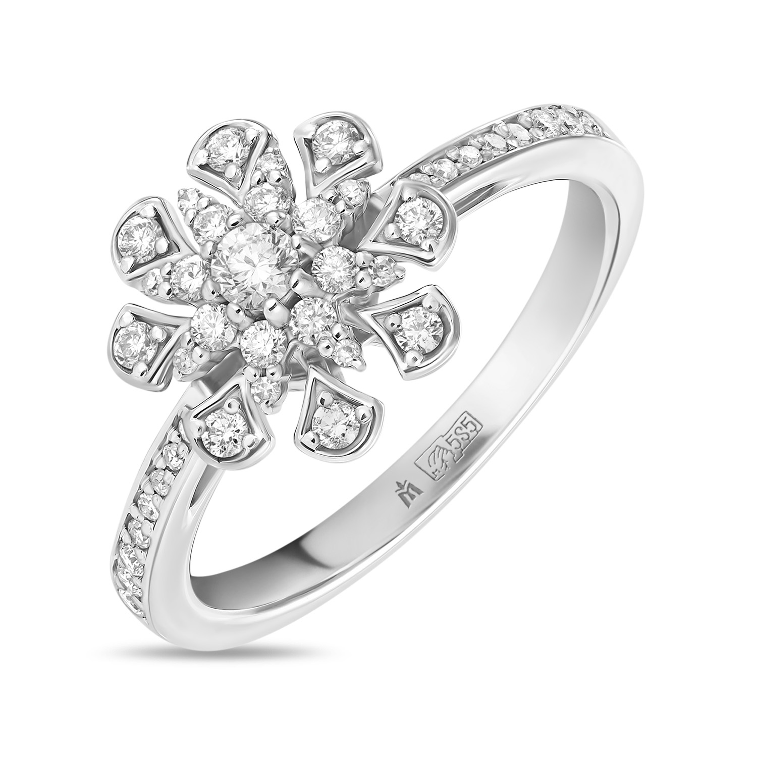 

Кольцо МЮ3, Кольцо с бриллиантами Артикул: R01-34685