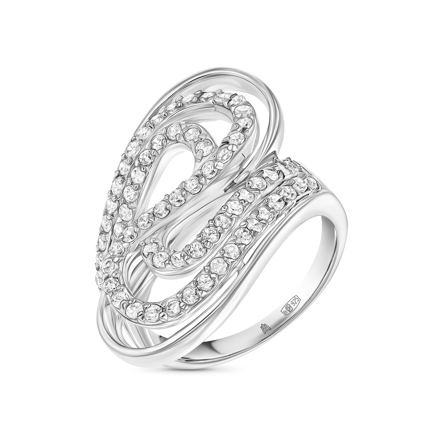 

Кольцо МЮ3, Кольцо с фианит Артикул: R377-MPRINGCZ46