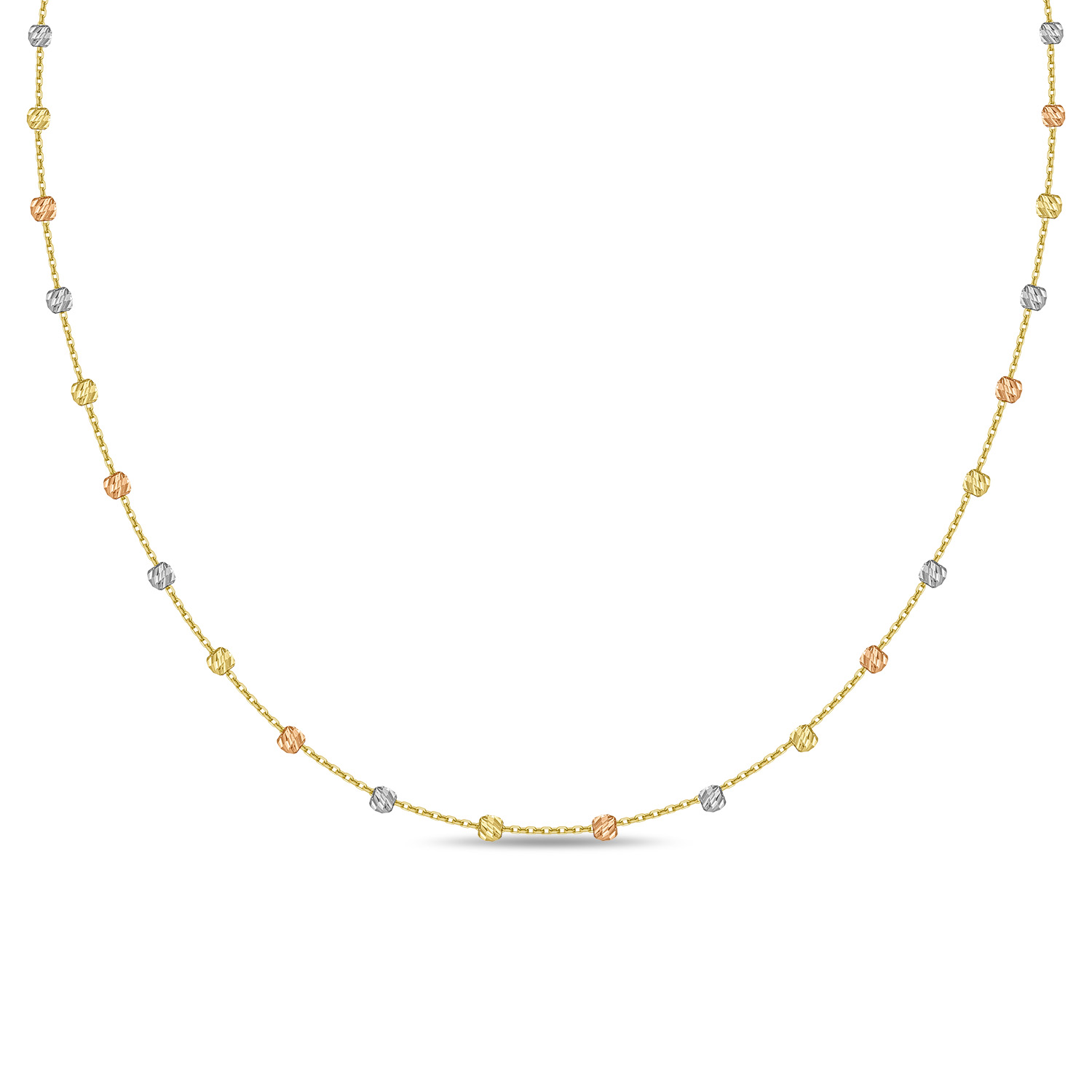 Колье Желтый, Микс, Желтый, Белый, фото 2