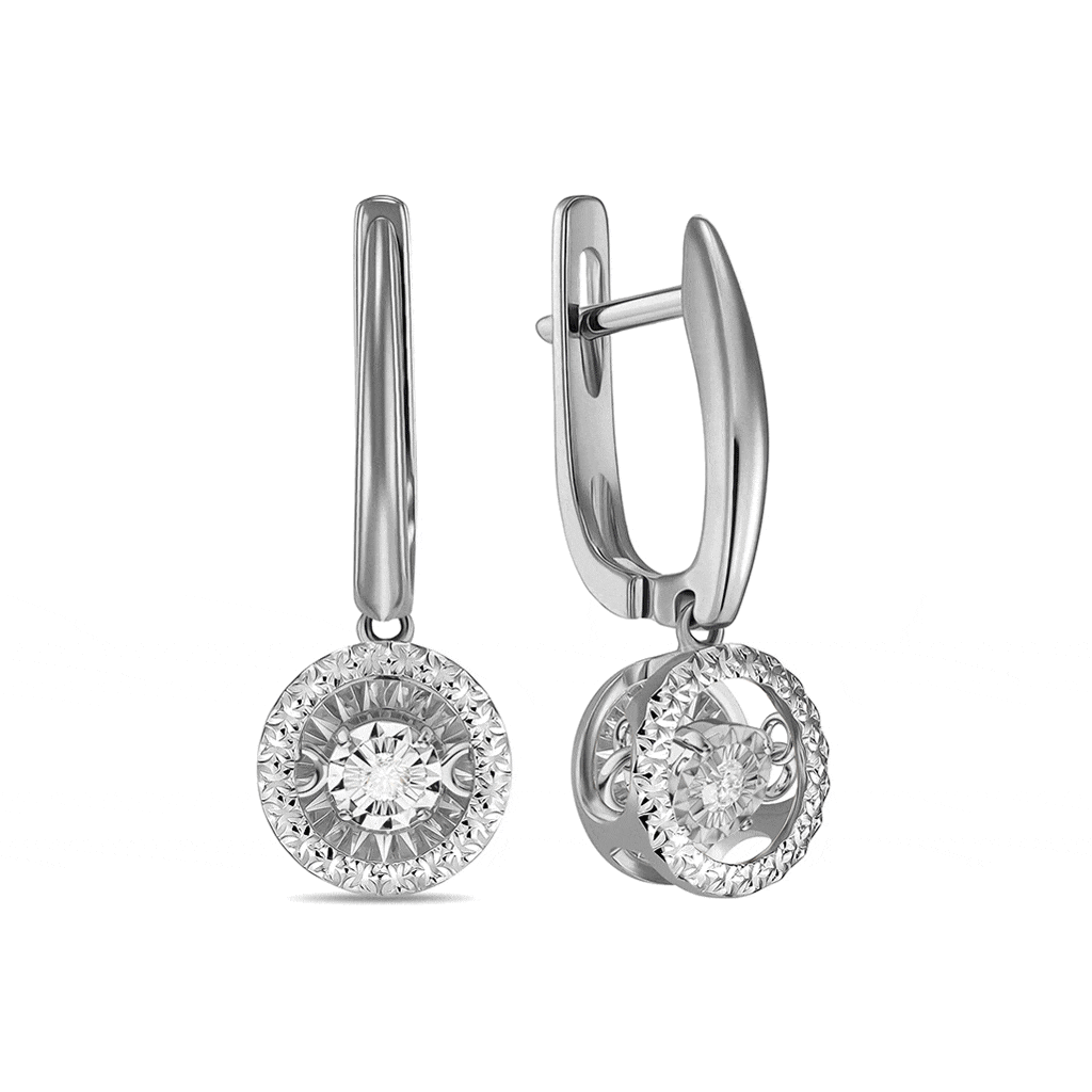 Серьги с бриллиантами