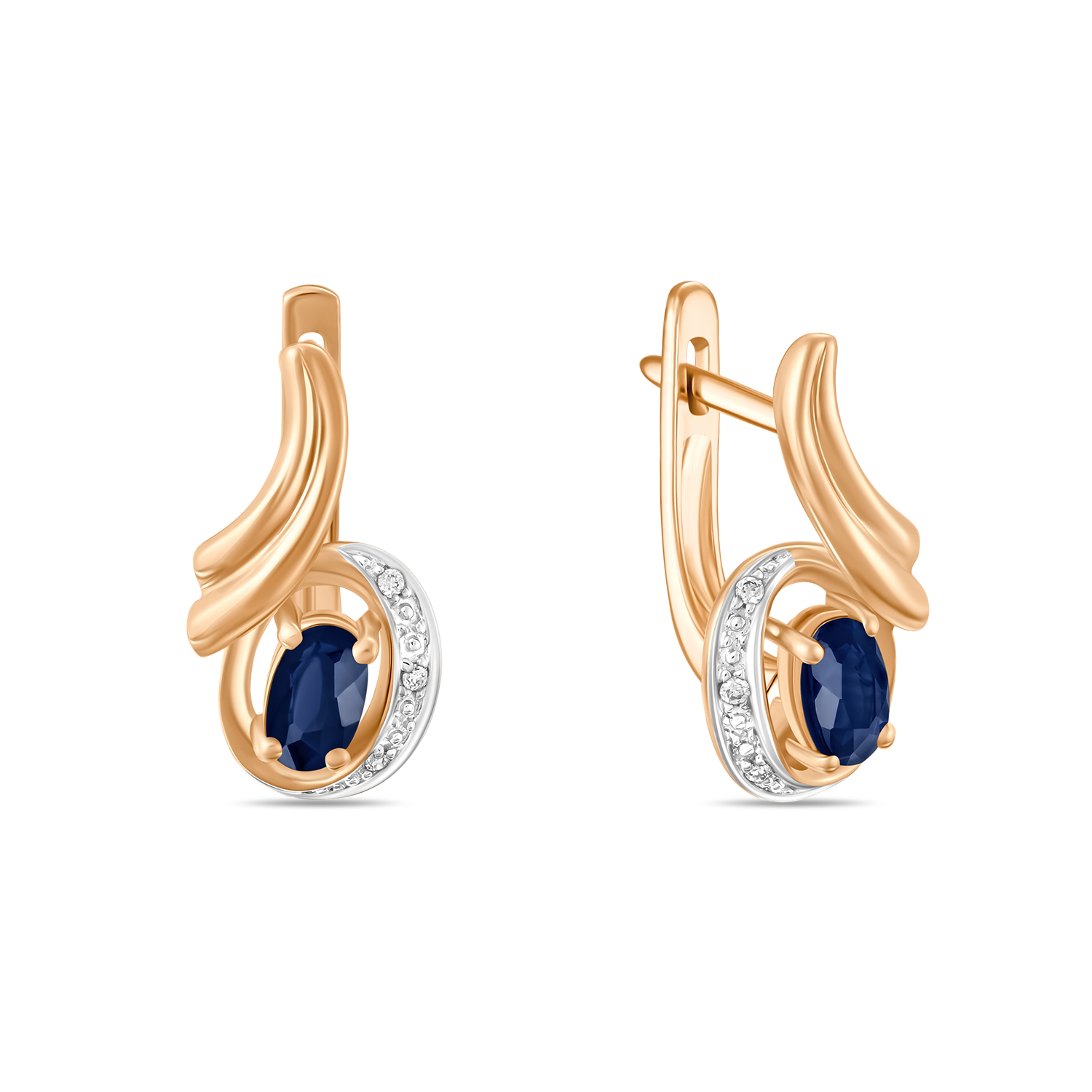 

Серьги МЮ3, Серьги с бриллиантами и цветными сапфирами Артикул: E77-E61143-BKSA