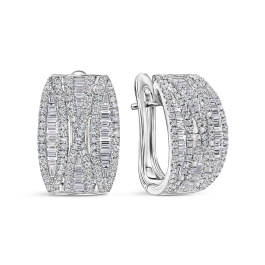 Серьги с бриллиантами