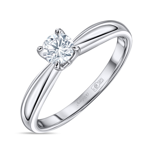 Кольцо с бриллиантом