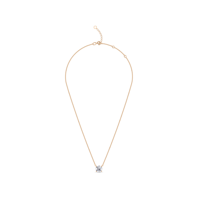 Колье с бриллиантом - фото 2