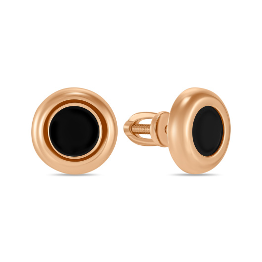 Серьги с ониксами