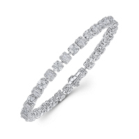 Браслет с бриллиантами - фото 1