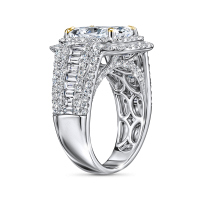 Кольцо с бриллиантами - фото 2