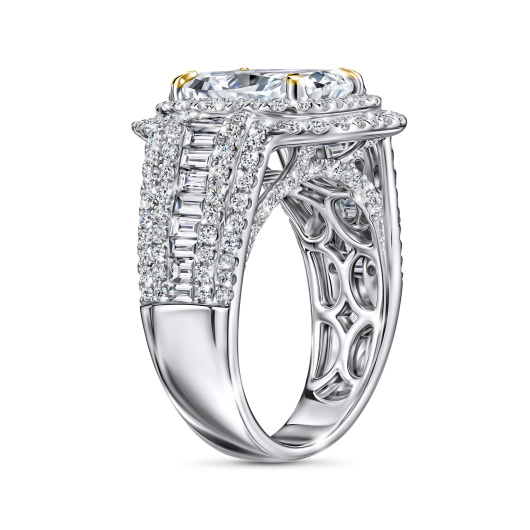 Кольцо с бриллиантами