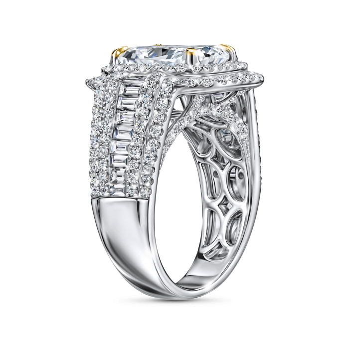 Кольцо с бриллиантами - фото 2