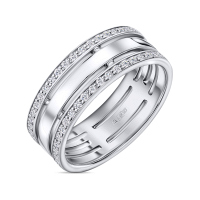 Кольцо с бриллиантами - фото 1